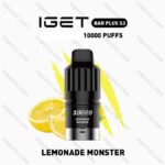 IGET BAR PLUS S3 POD - Lemonade Monster