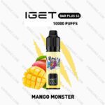 IGET BAR PLUS S3 KIT - Mango Monster