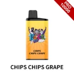 IGET BAR PRO 10000 - Chips Chips Grape