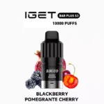 IGET BAR PLUS S3 POD - Blackberry Pomegranate Cherry